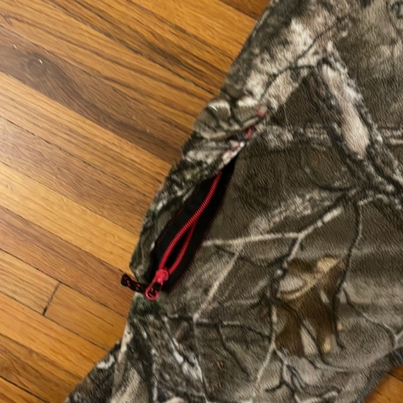 Fleece camouflage hunting pants - Picture 4 of 7